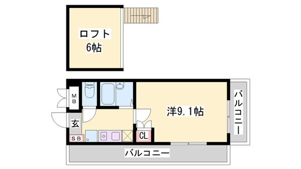 伊川谷駅 バス12分  大津和下車：停歩8分 4階の物件間取画像